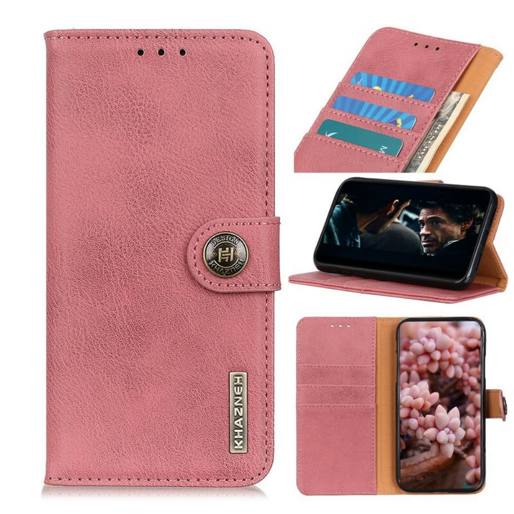 Flipové Pouzdro Na Xiaomi Redmi Note 8 Pro Imitace Kůže Khazneh