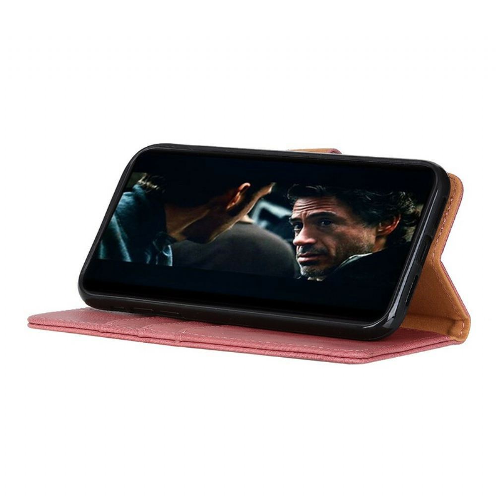 Flipové Pouzdro Na Xiaomi Redmi Note 8 Pro Imitace Kůže Khazneh