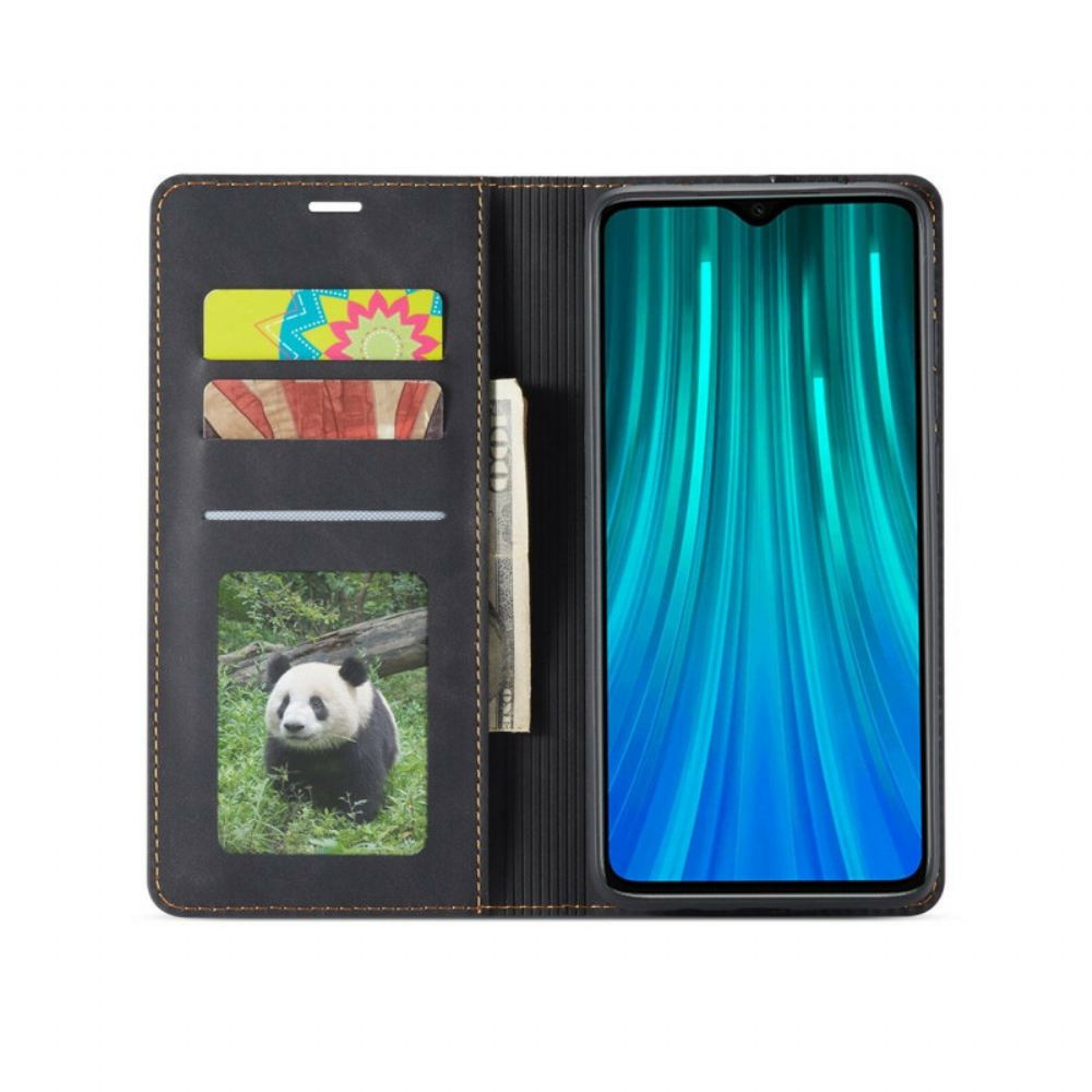 Flipové Pouzdro Na Xiaomi Redmi Note 8 Pro Kožený Efekt Forwenw