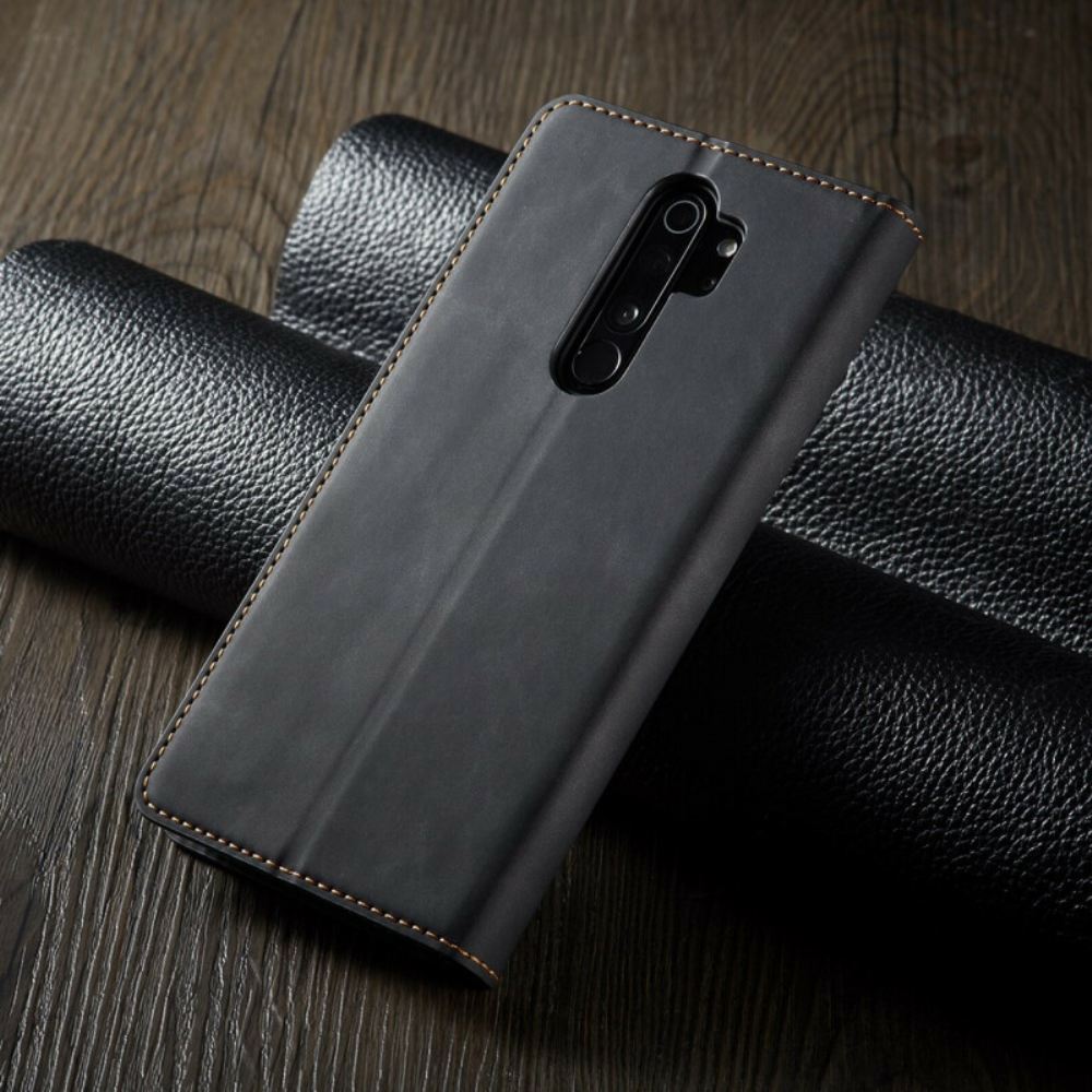 Flipové Pouzdro Na Xiaomi Redmi Note 8 Pro Kožený Efekt Forwenw