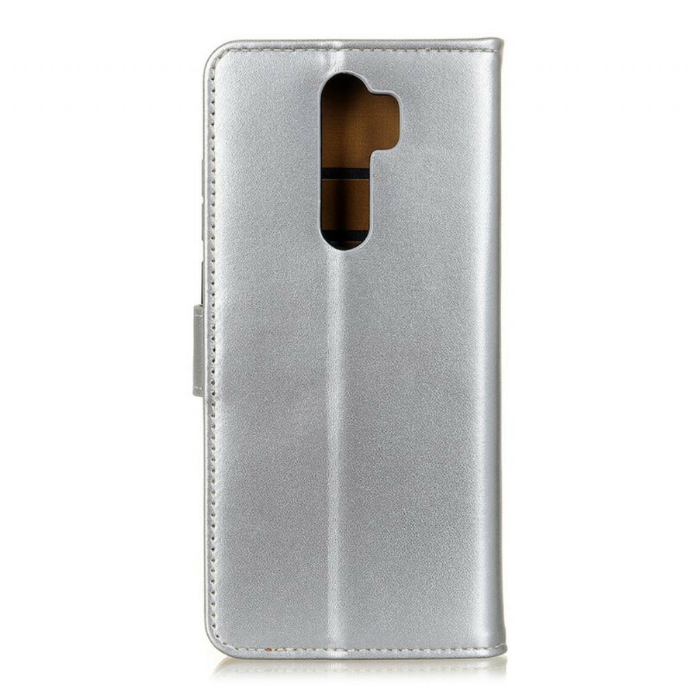 Flipové Pouzdro Na Xiaomi Redmi Note 8 Pro Obyčejná Umělá Kůže