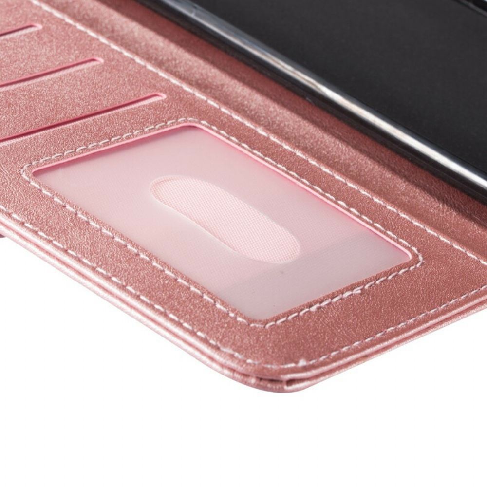 Kožené Pouzdro Na Xiaomi Redmi Note 8 Pro Kabelka Se Šňůrkou