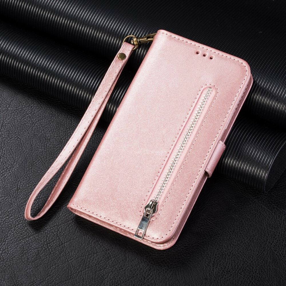 Kožené Pouzdro Na Xiaomi Redmi Note 8 Pro Kabelka Se Šňůrkou