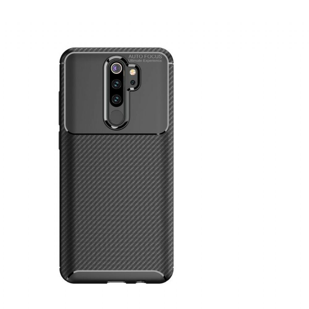 Kryt Na Xiaomi Redmi Note 8 Pro Flexibilní Textura Uhlíkových Vláken