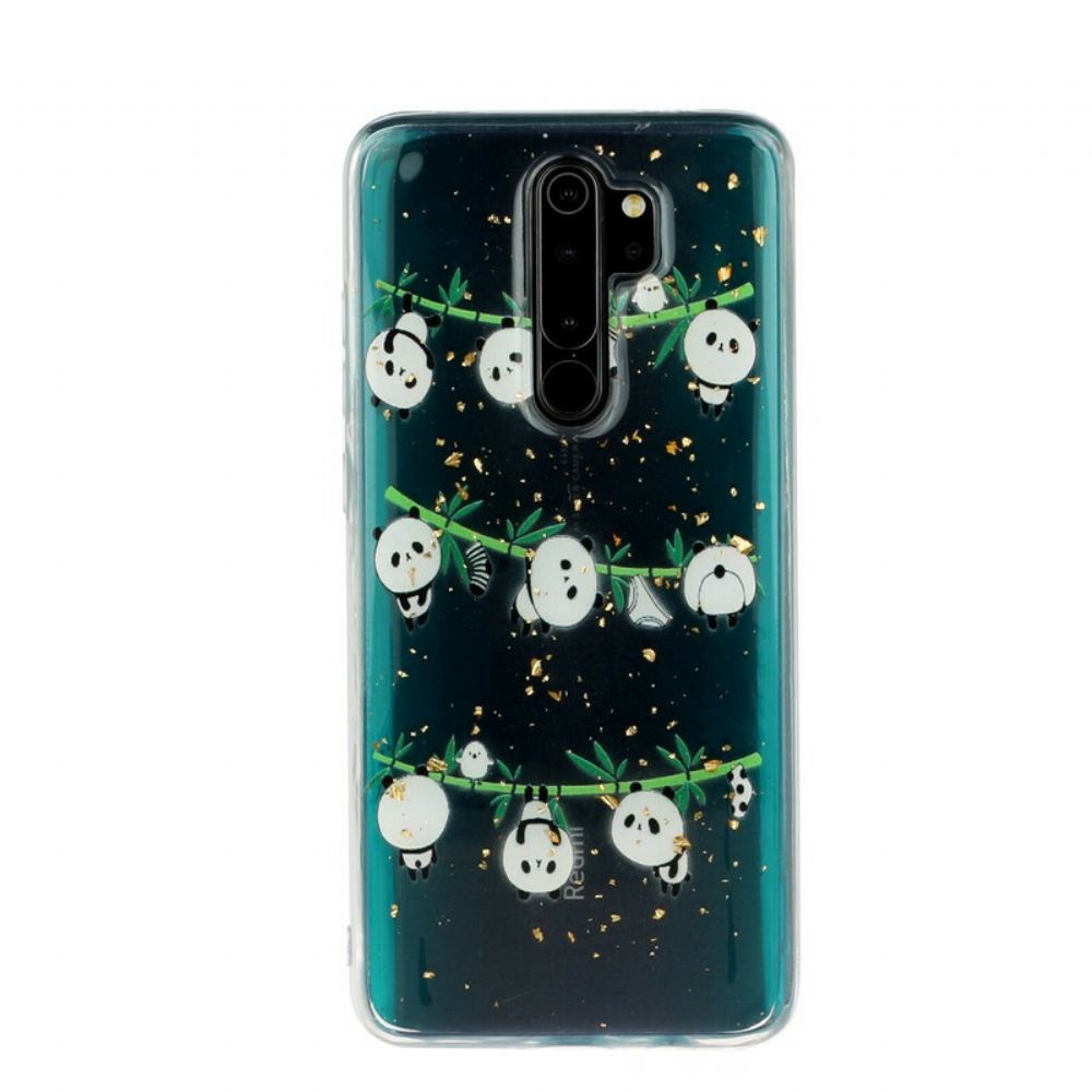 Kryt Na Xiaomi Redmi Note 8 Pro Pandy Na Prádelní Šňůře