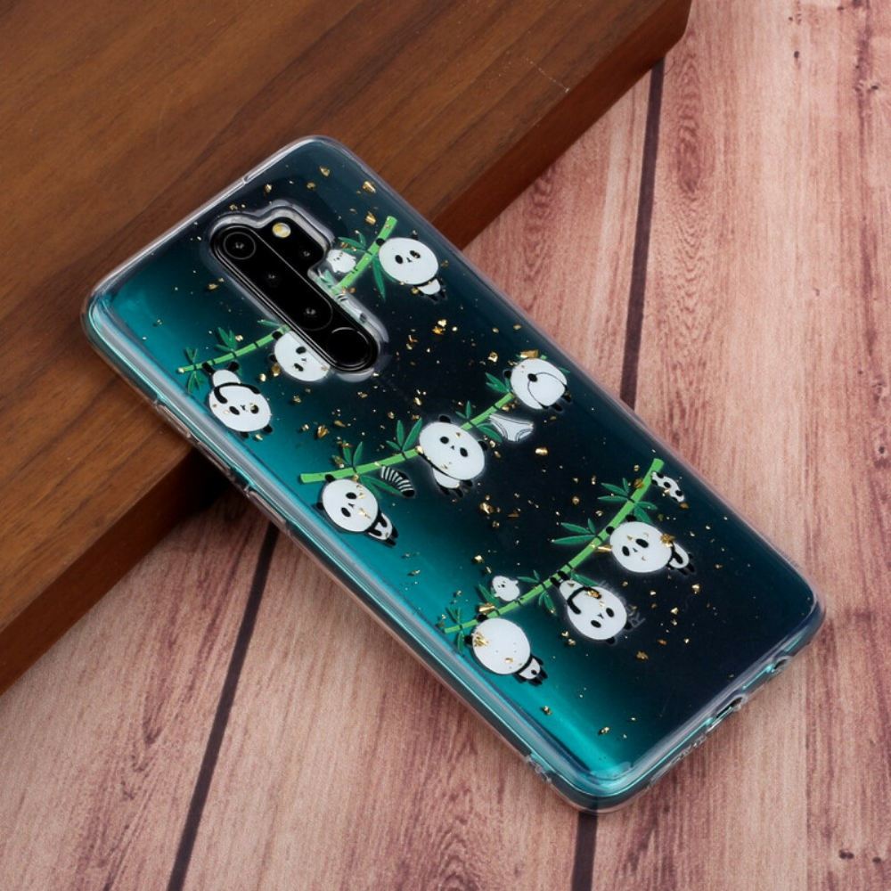 Kryt Na Xiaomi Redmi Note 8 Pro Pandy Na Prádelní Šňůře