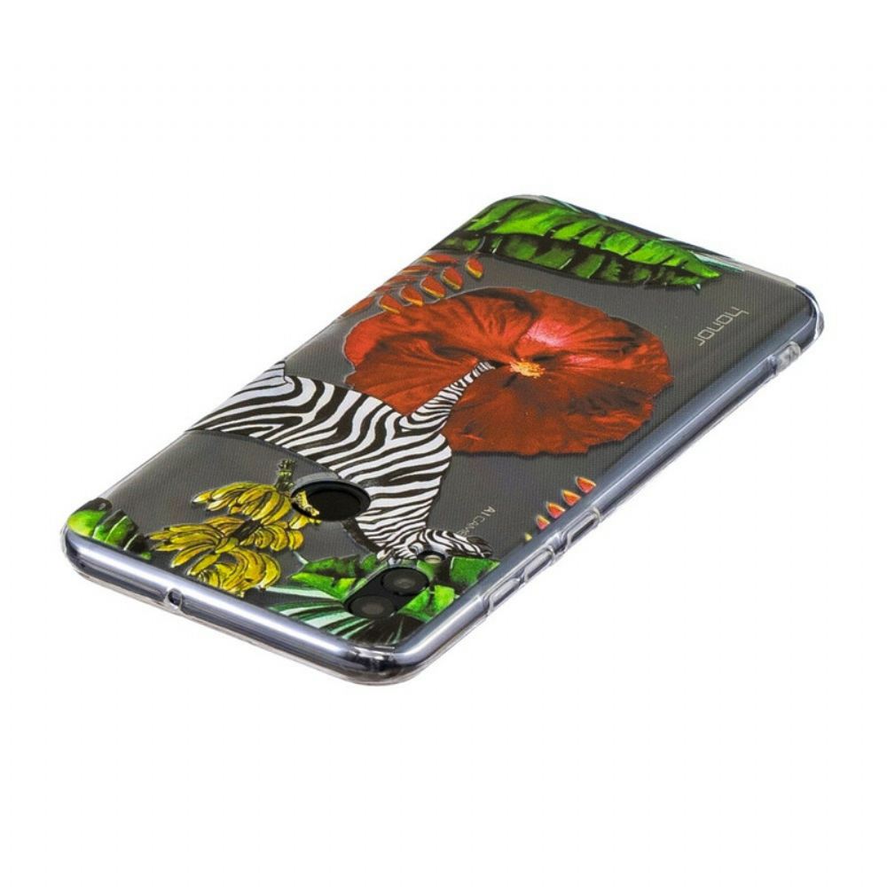 Kryt Na Huawei P Smart 2019 / Honor 10 Lite Zebra A Květiny