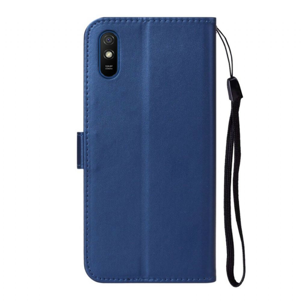 Flipové Pouzdro Na Xiaomi Redmi 9A Jednobarevná Řada