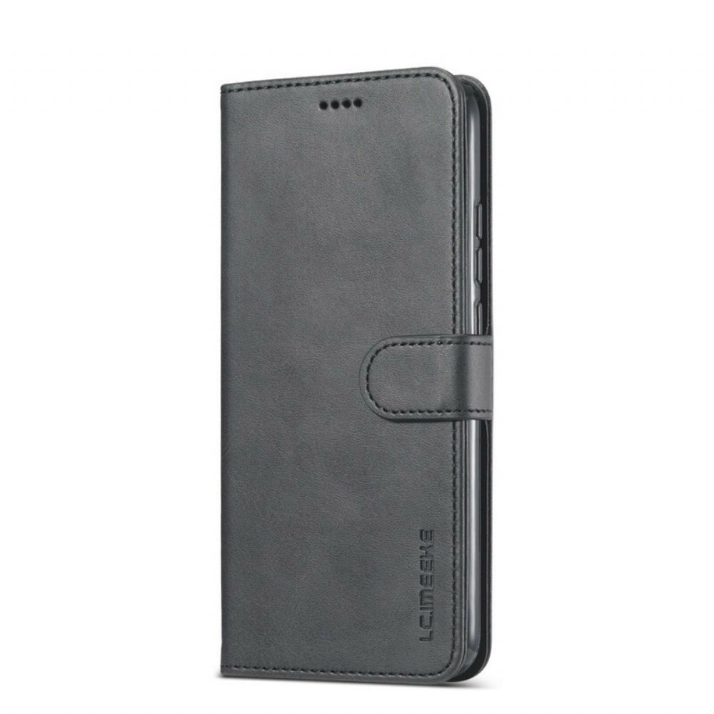 Flipové Pouzdro Na Xiaomi Redmi 9A Kožený Efekt Lc.imeeke