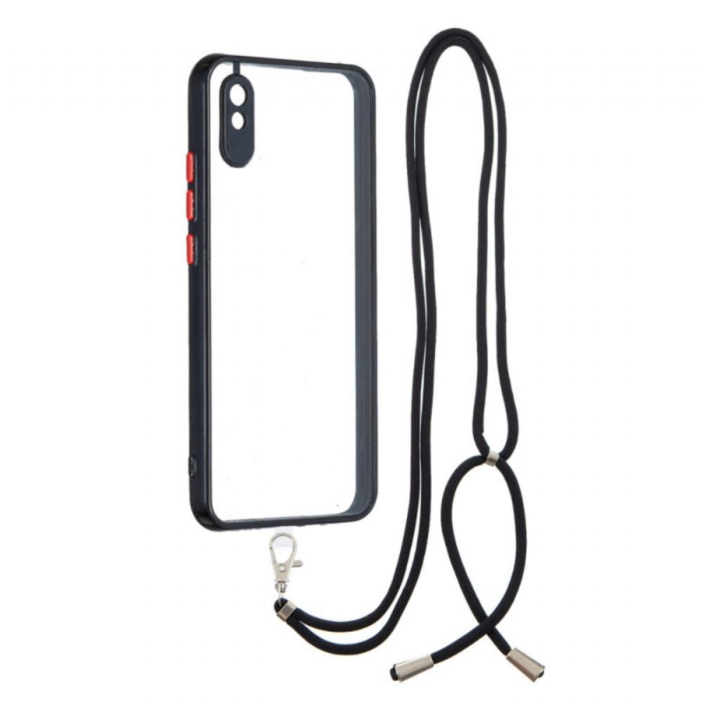 Kryt Na Xiaomi Redmi 9A Hybrid S Barevným Kabelem