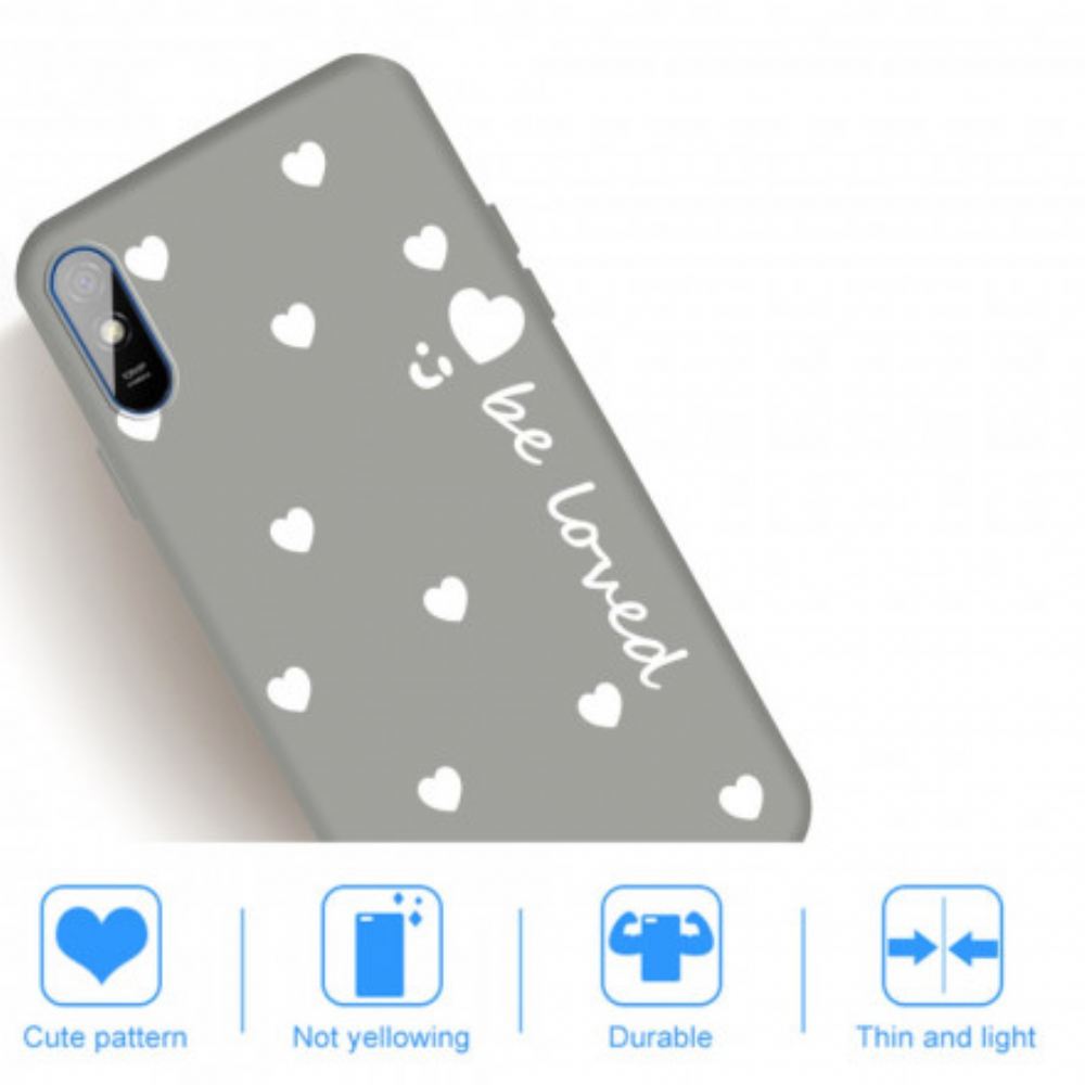 Kryt Na Xiaomi Redmi 9A Silikonové Srdce Buď Milován
