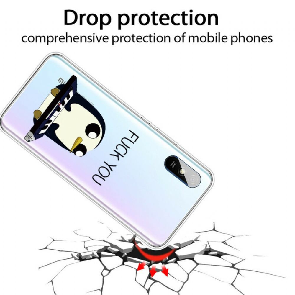 Kryt Na Xiaomi Redmi 9A Tučňák Tě Posere