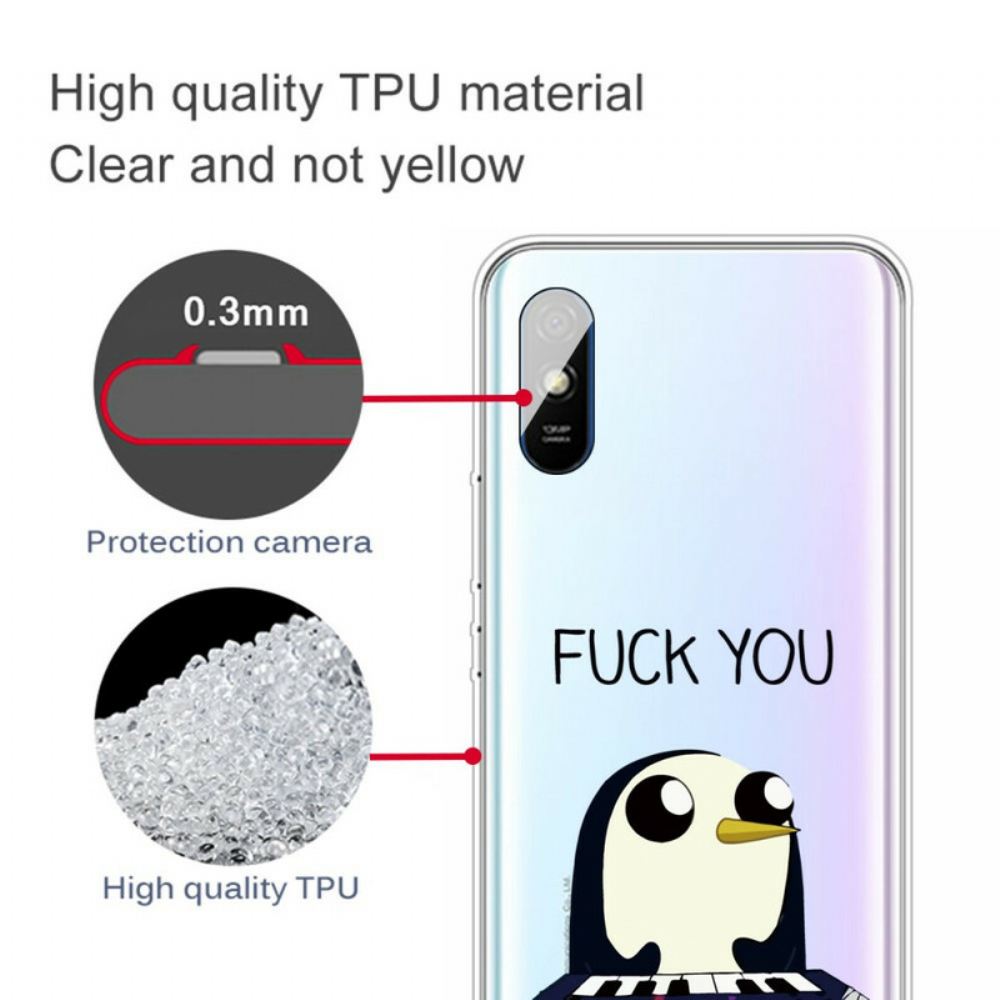 Kryt Na Xiaomi Redmi 9A Tučňák Tě Posere