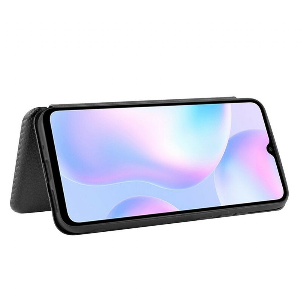 Kryty Na Mobil Na Xiaomi Redmi 9A Flipové Pouzdro Barevný Uhlíkový Silikon