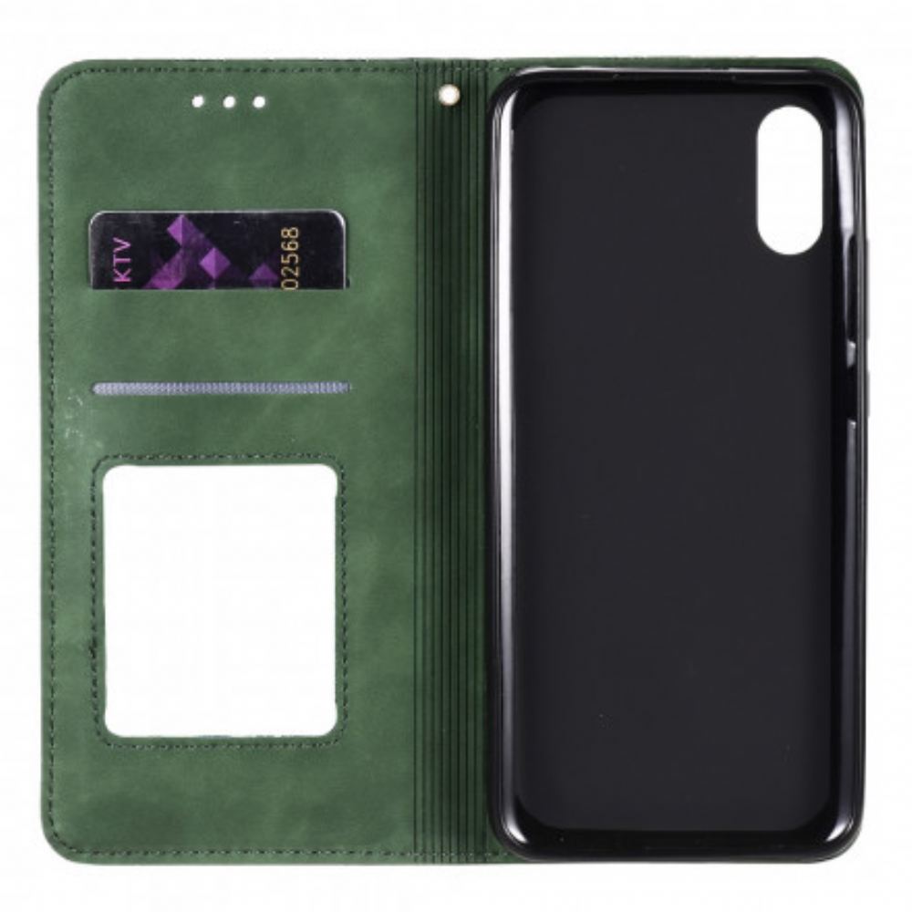 Kryty Na Mobil Na Xiaomi Redmi 9A Flipové Pouzdro Barokní Květiny