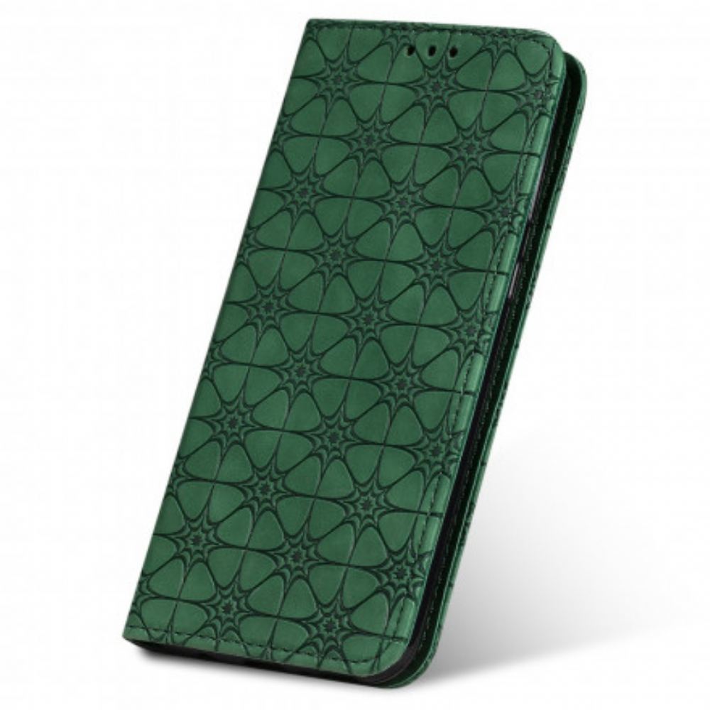 Kryty Na Mobil Na Xiaomi Redmi 9A Flipové Pouzdro Barokní Květiny