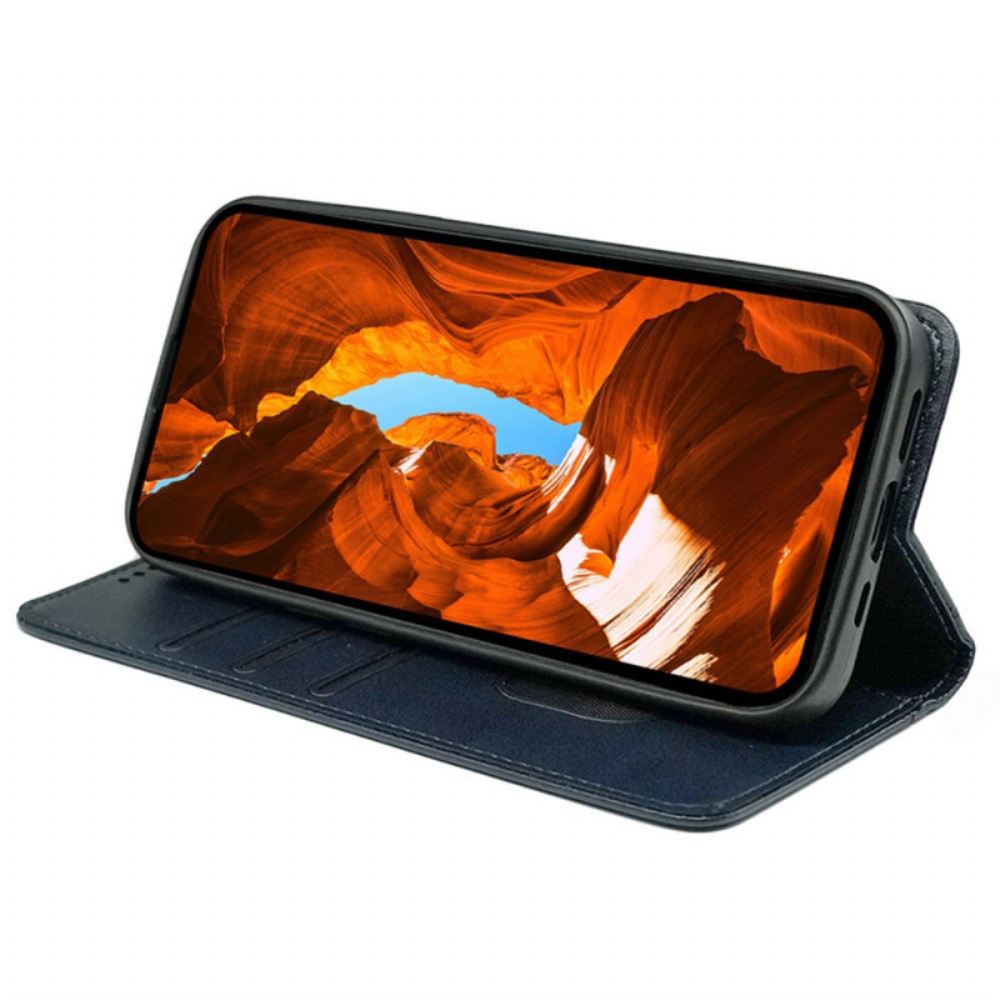 Kožené Pouzdro Folio Xiaomi 17 Pro Lemování