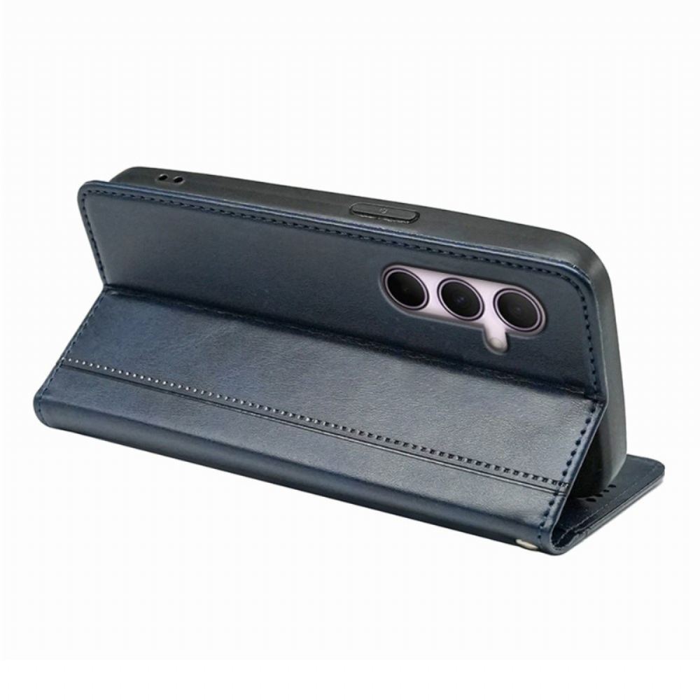 Kožené Pouzdro Folio Xiaomi 17 Pro Lemování