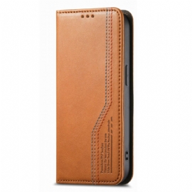 Kožené Pouzdro Folio Xiaomi 17 Pro S Elastickým Řemínkem Na Zápěstí