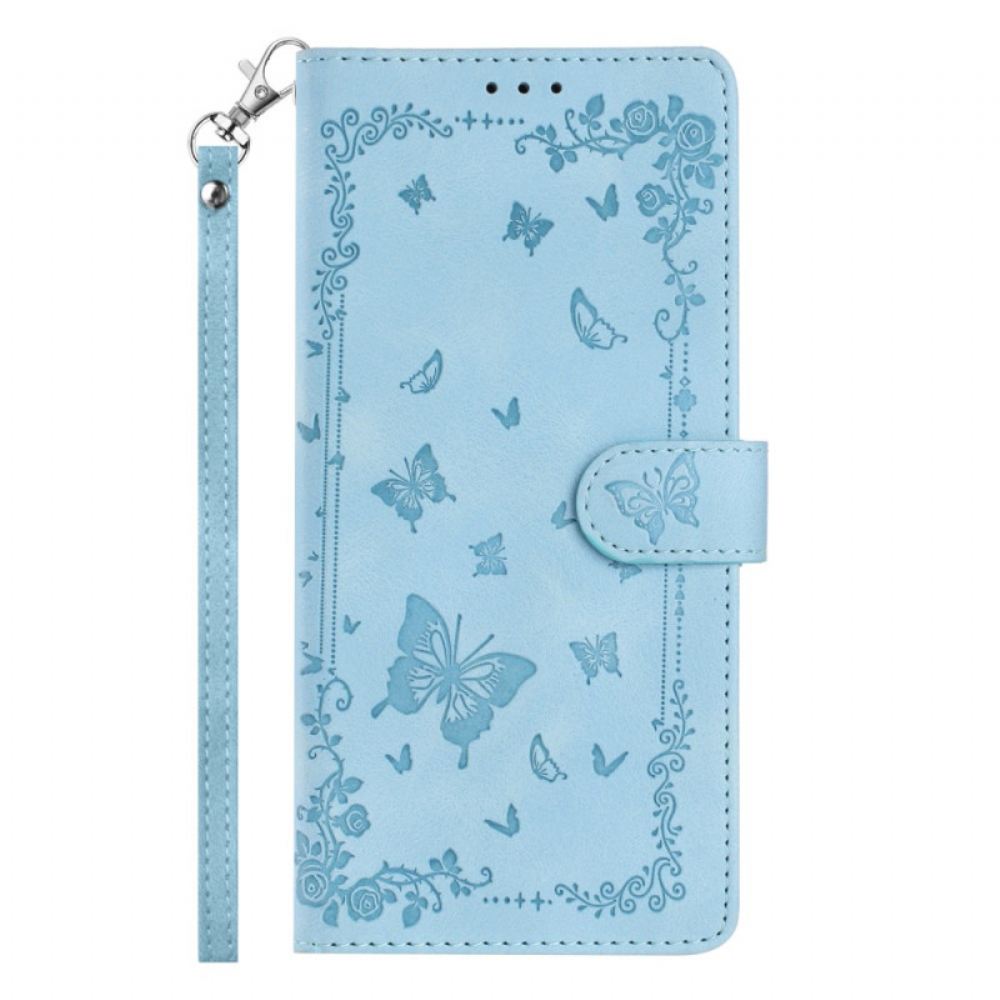 Kožený Kryt Na Xiaomi 17 Pro Květinová Zahrada