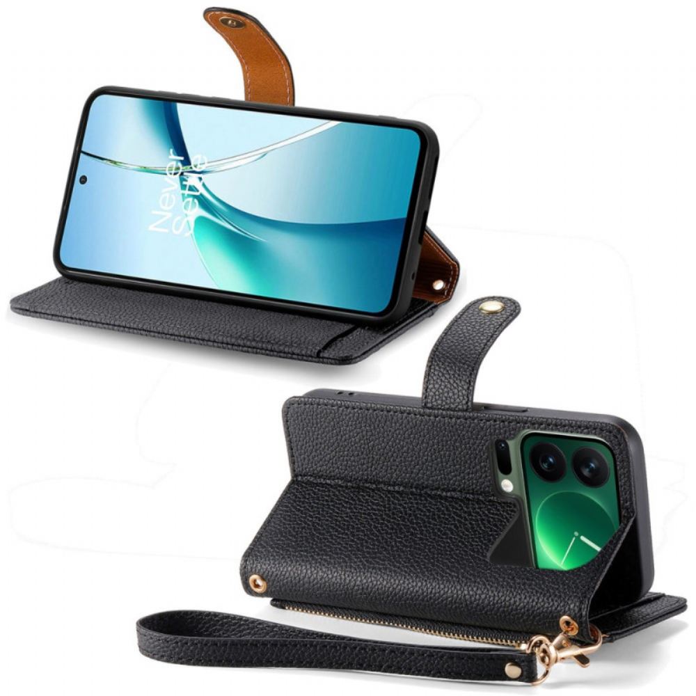 Kožený Kryt Na Xiaomi 17 Pro Rfid Blokovací Srdce