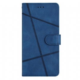 Kožený Kryt Xiaomi 17 Pro Potisk Linií