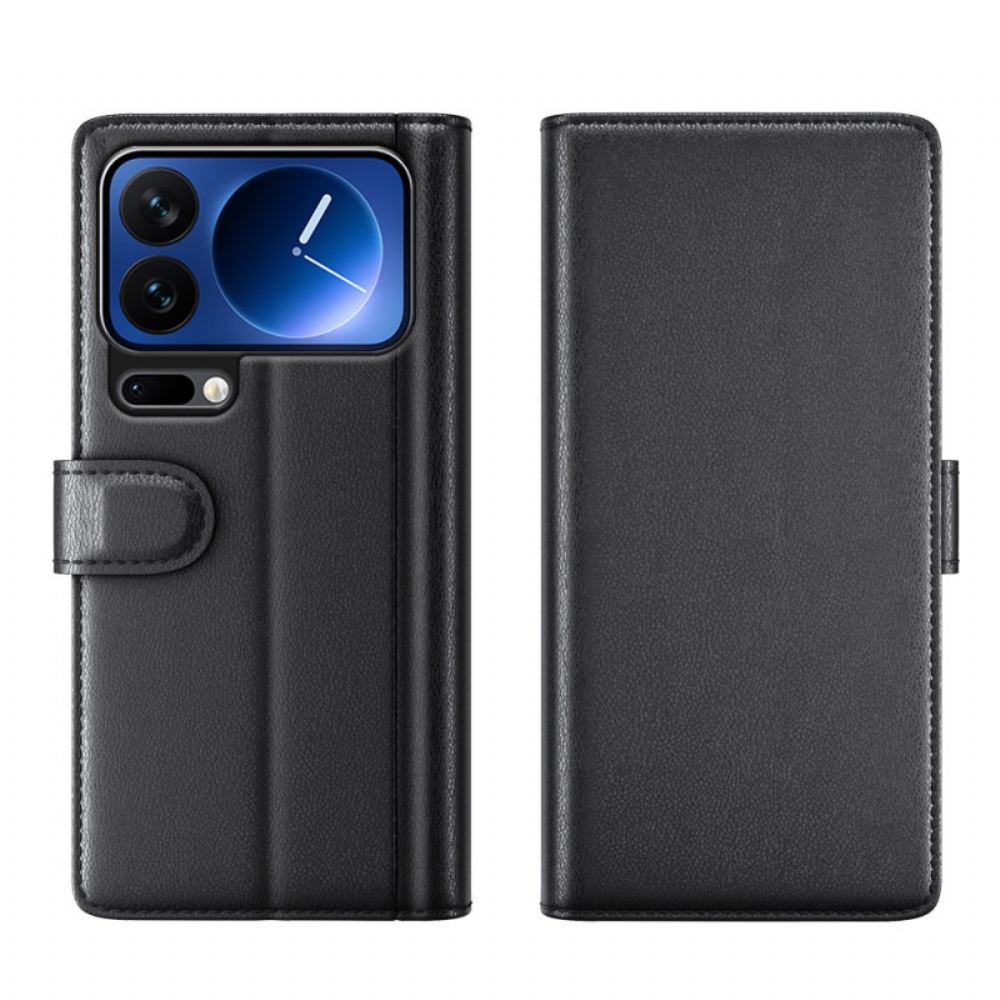 Kožený Kryt Xiaomi 17 Pro Pravá Kůže