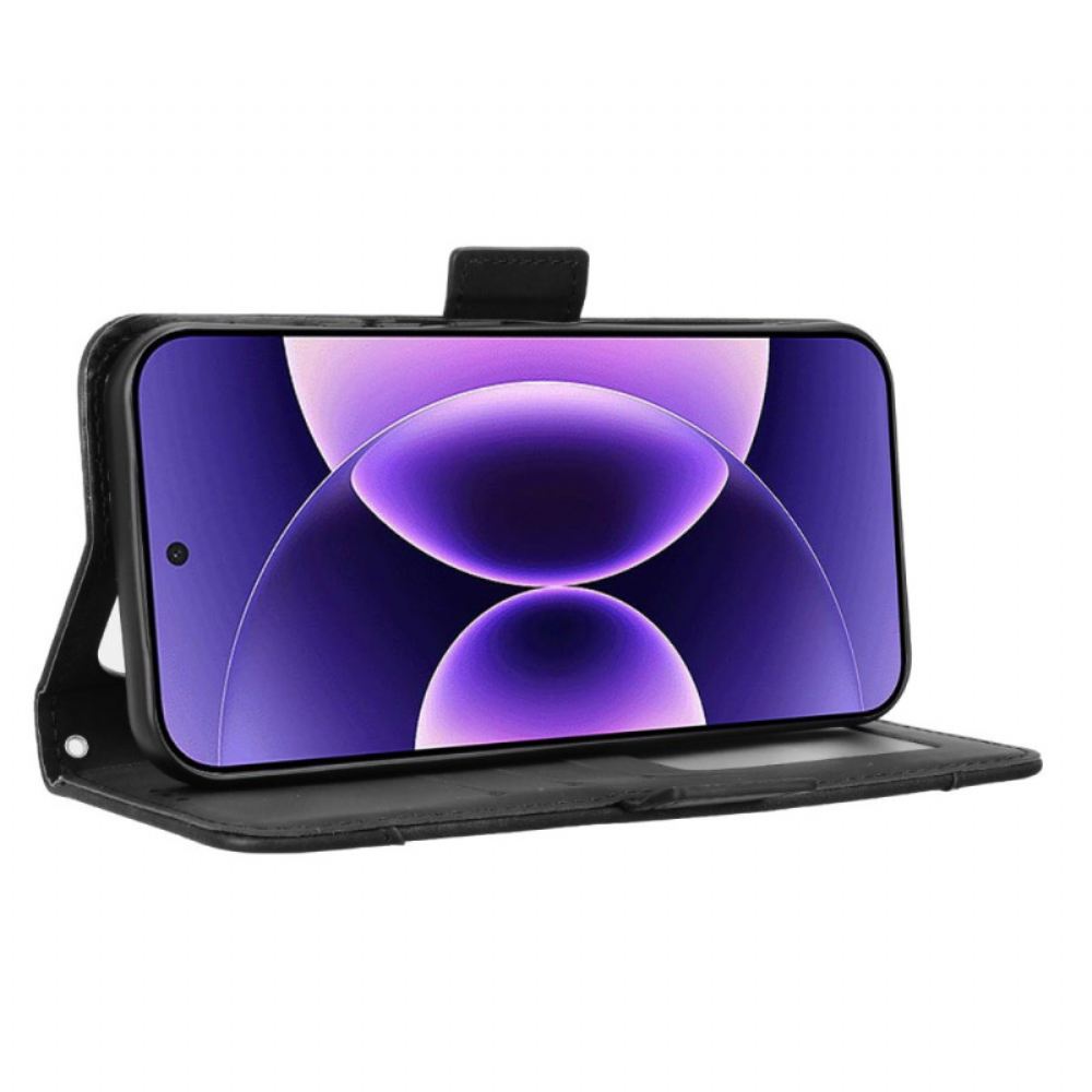 Kožený Kryt Xiaomi 17 Pro Sloty Pro Více Karet