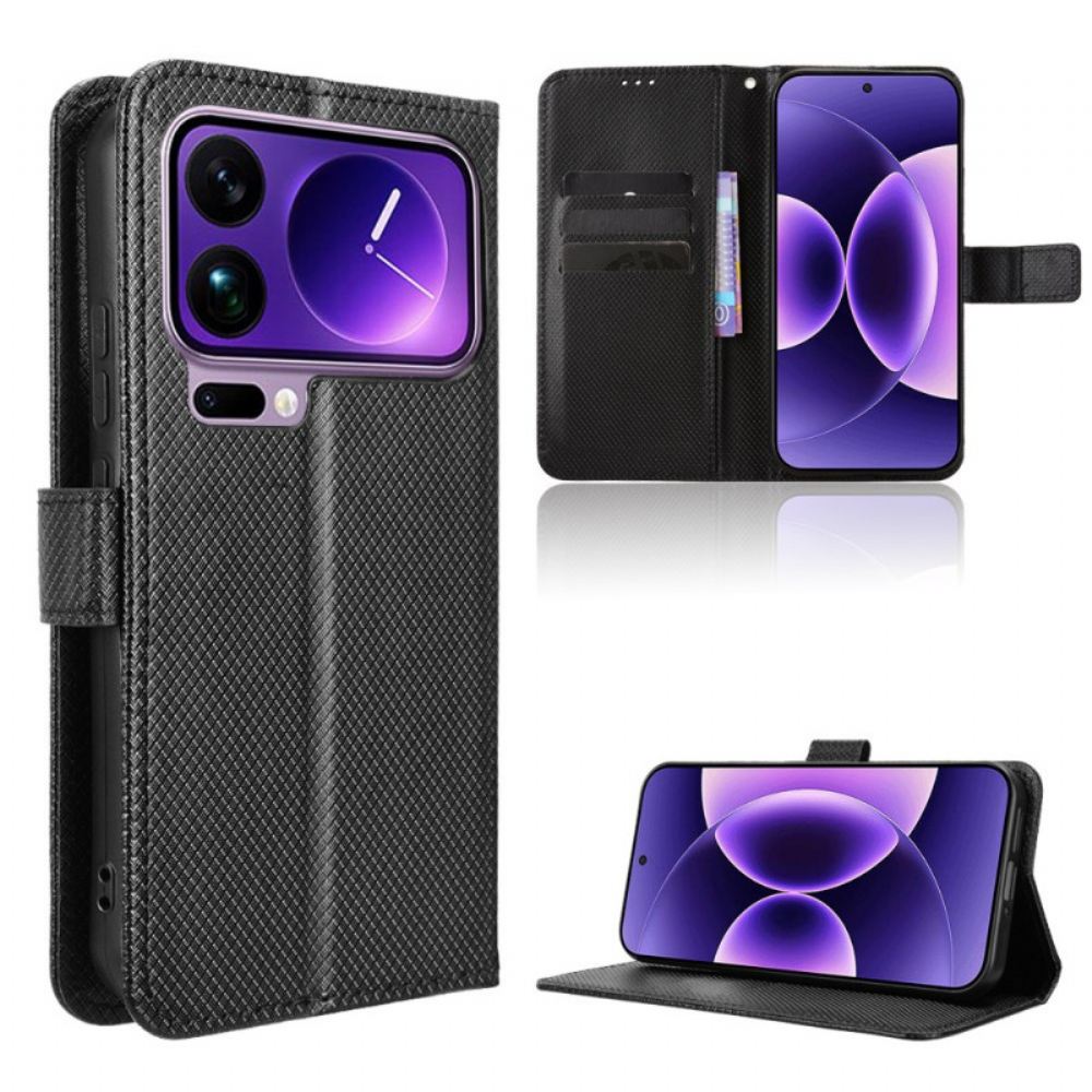 Kožený Kryt Xiaomi 17 Pro Texturovaná Umělá Kůže