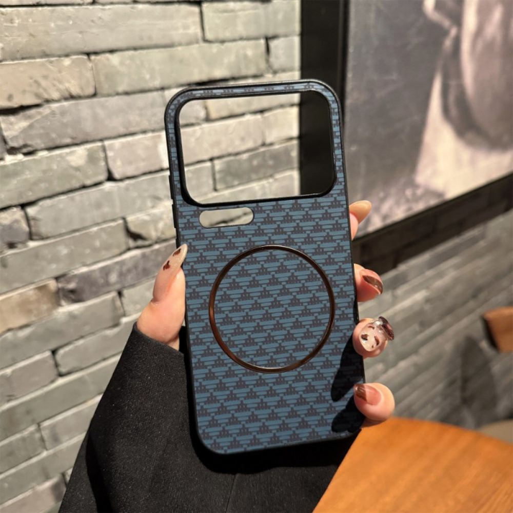 Kryt Na Xiaomi 17 Pro Magnetická Trojúhelníková Textura Hory