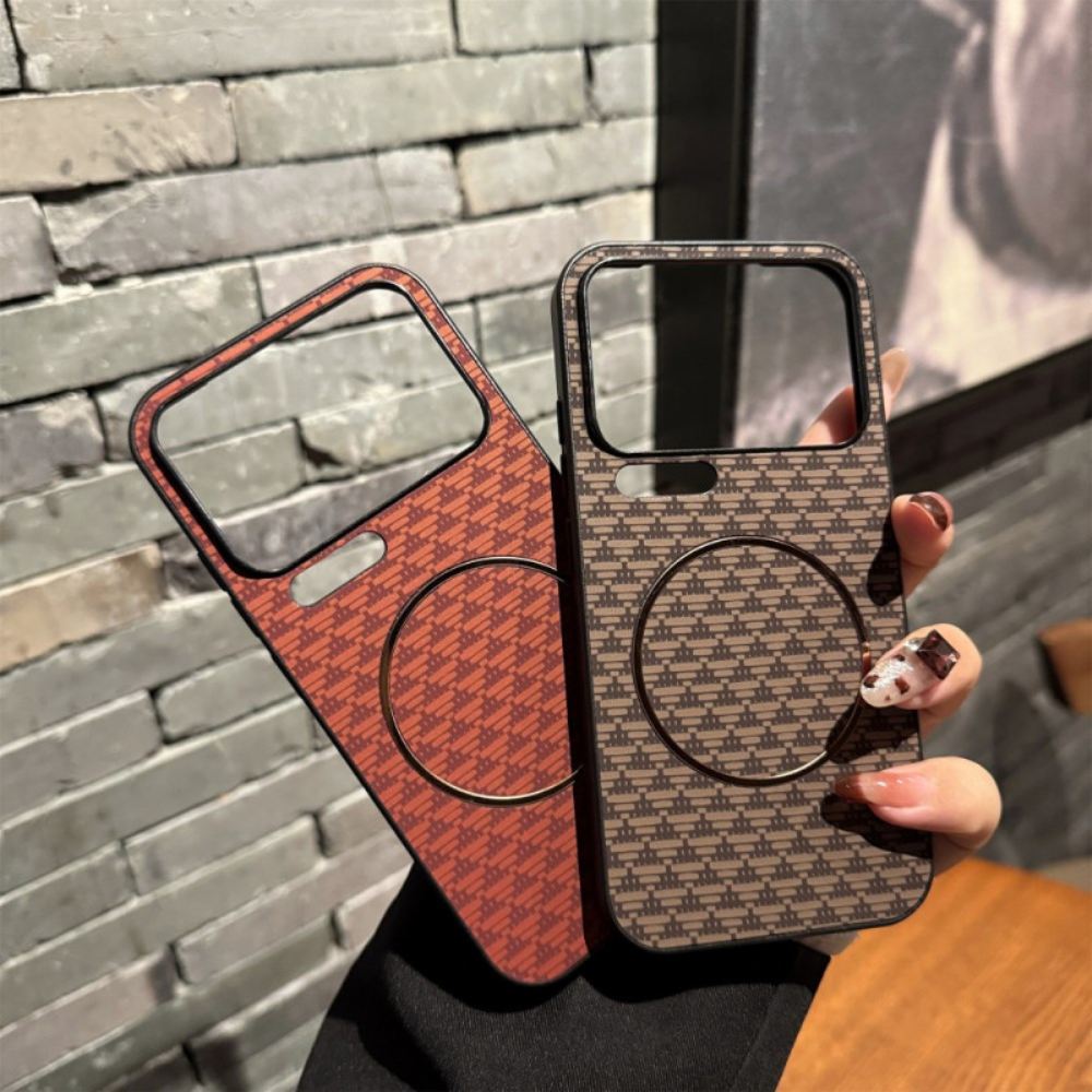 Kryt Na Xiaomi 17 Pro Magnetická Trojúhelníková Textura Hory