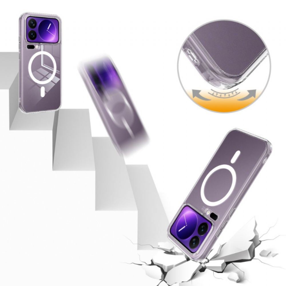 Kryt Xiaomi 17 Pro Kryty Na Mobil Průhledný Magnetický