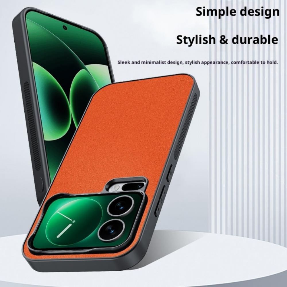 Kryt Xiaomi 17 Pro Kryty Na Mobil Umělá Kůže