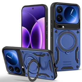 Kryt Xiaomi 17 Pro Magnetické Zapínání S Otočným Stojánkem