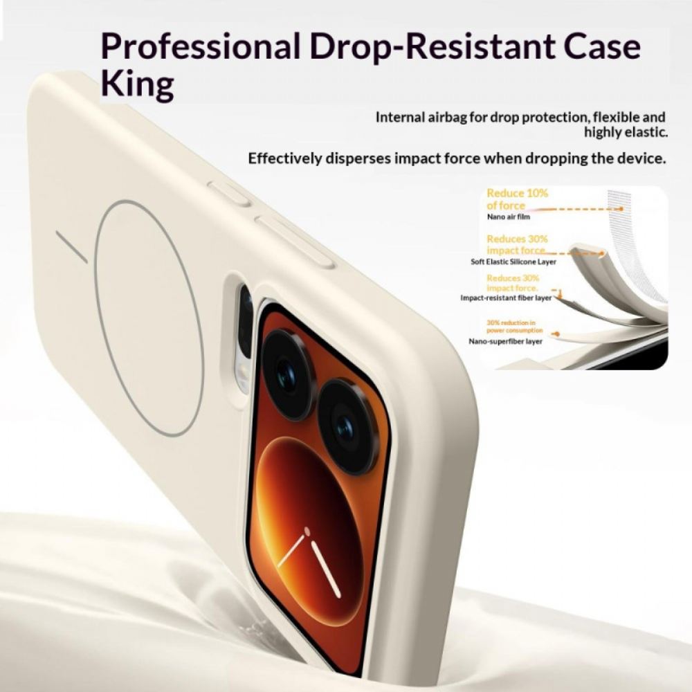 Kryt Xiaomi 17 Pro Magnetický Silikon