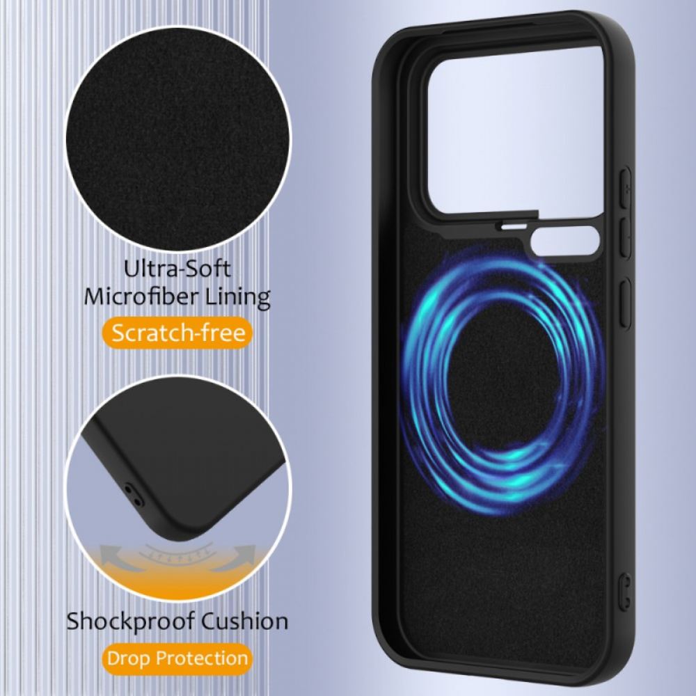 Kryt Xiaomi 17 Pro Magnetický Tekutý Silikon