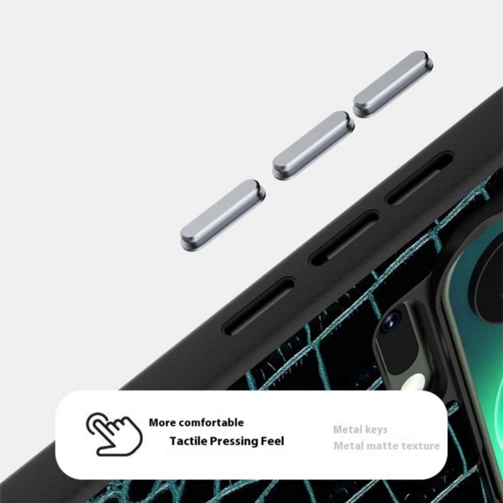 Kryt Xiaomi 17 Pro Magsafe Krokodýlí Efekt