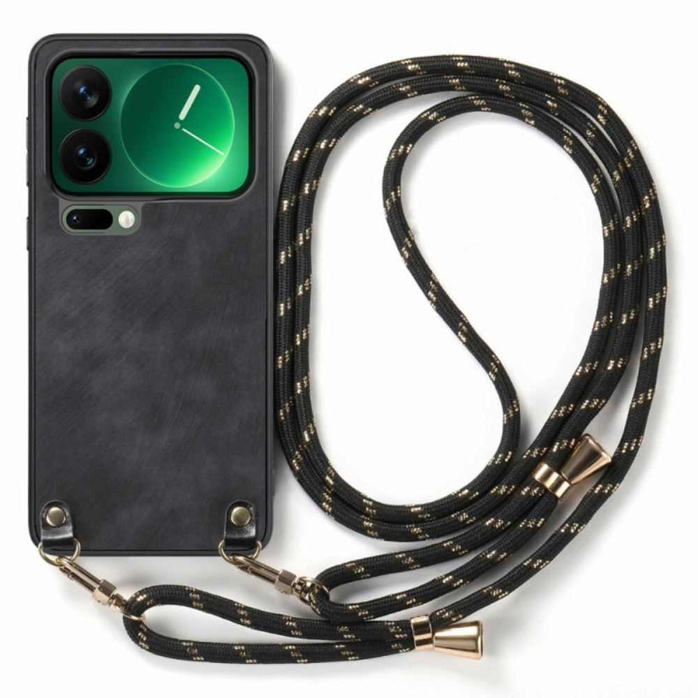 Kryt Xiaomi 17 Pro Retro Umělá Kůže