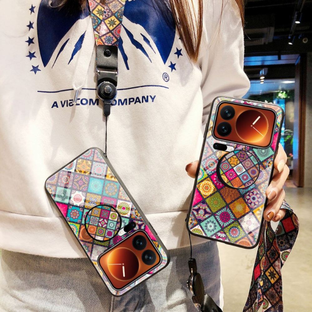 Kryt Xiaomi 17 Pro Stojan A Šňůrka Z Tvrzeného Skla