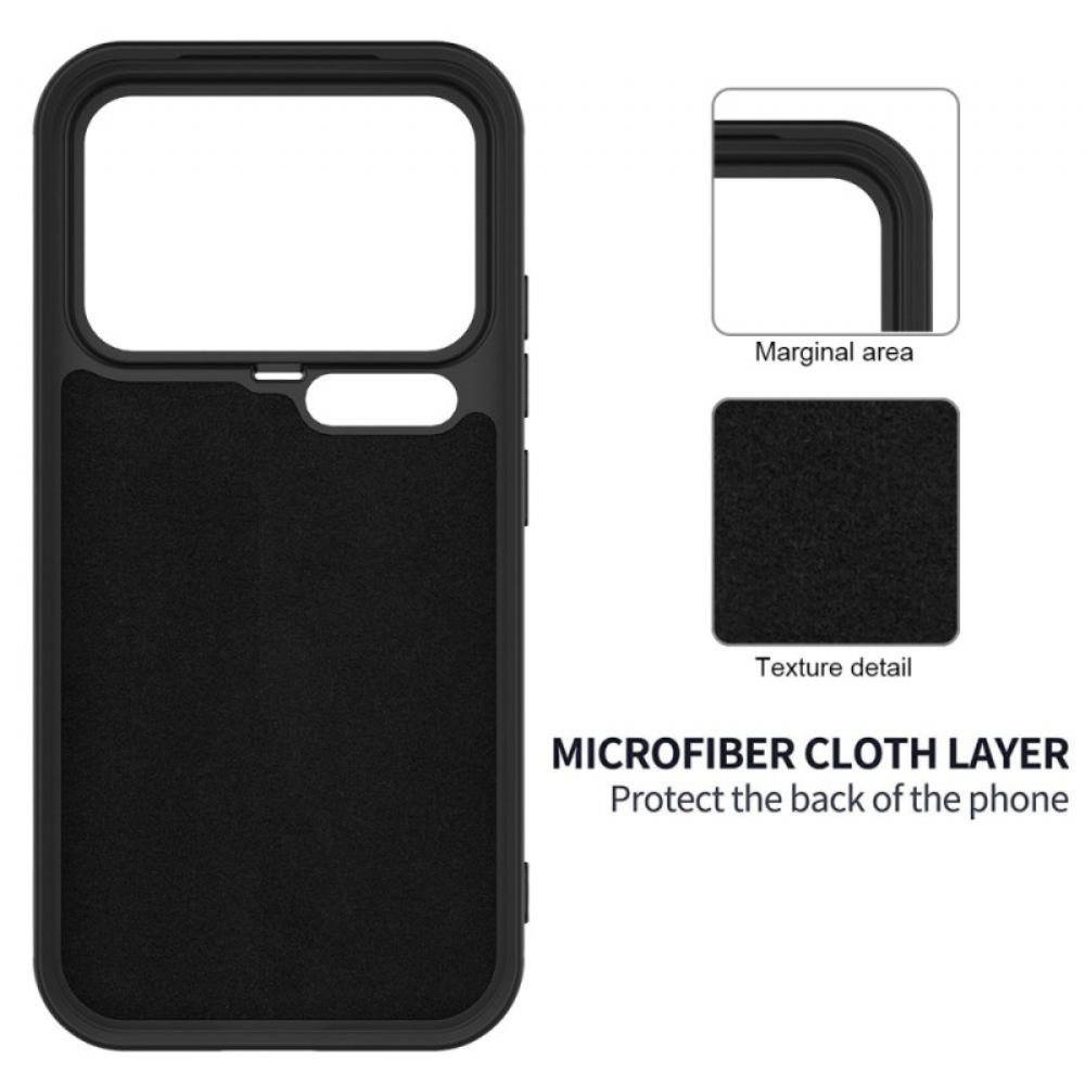 Kryt Xiaomi 17 Pro Tekutý Silikon Se Šňůrkou Na Krk