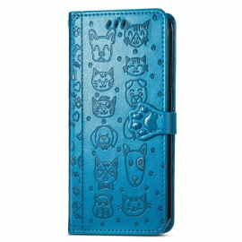 Peněženková Pouzdra Xiaomi 17 Pro Kryty Na Mobil Animovaná Zvířata