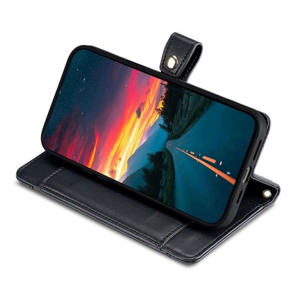 Peněženková Pouzdra Xiaomi 17 Pro Kryty Na Mobil Kapsa Na Zip A Popruhy