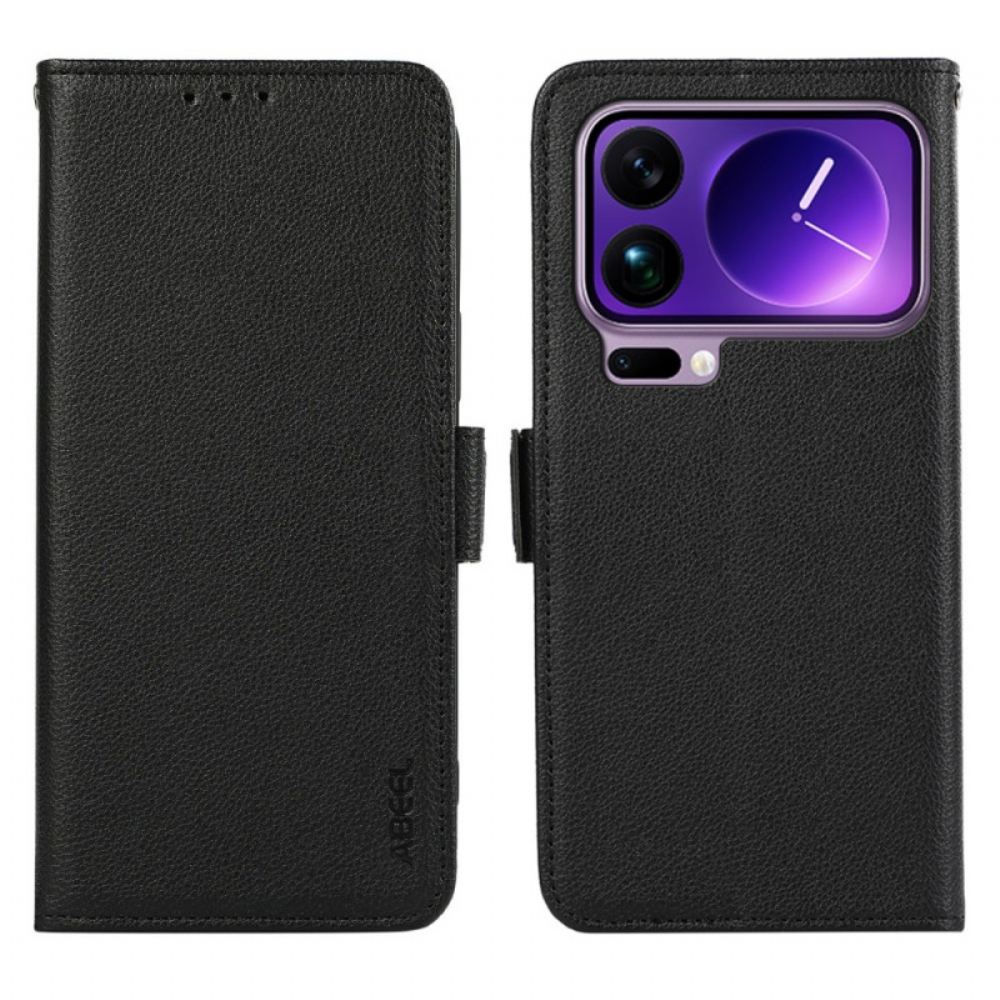 Peněženková Pouzdra Xiaomi 17 Pro Kryty Na Mobil Koženka Abeel