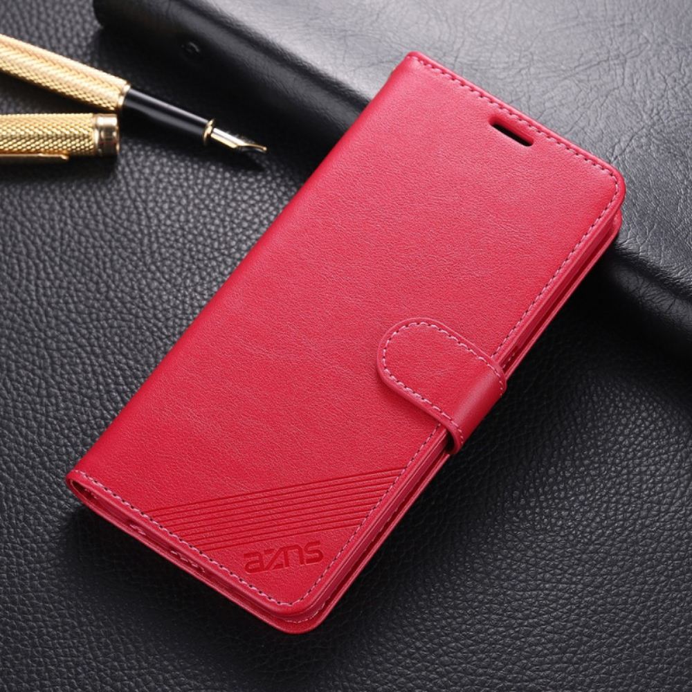 Flipové Pouzdro Na Xiaomi Redmi Note 10 Pro Azns Umělá Kůže