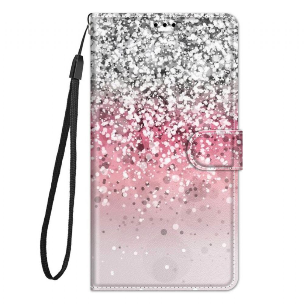 Flipové Pouzdro Na Xiaomi Redmi Note 10 Pro Flitry S Páskem