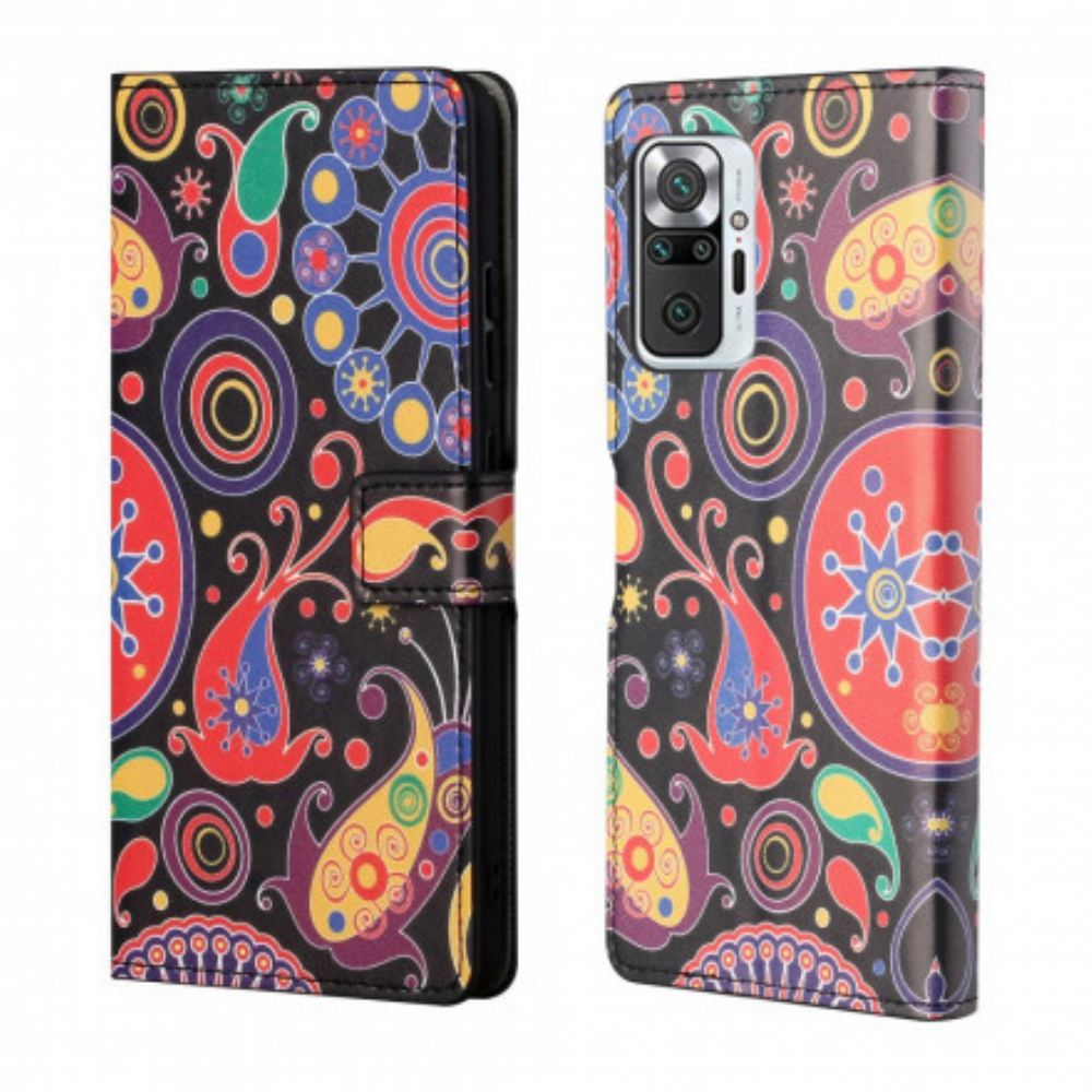 Flipové Pouzdro Na Xiaomi Redmi Note 10 Pro Galaxy Design