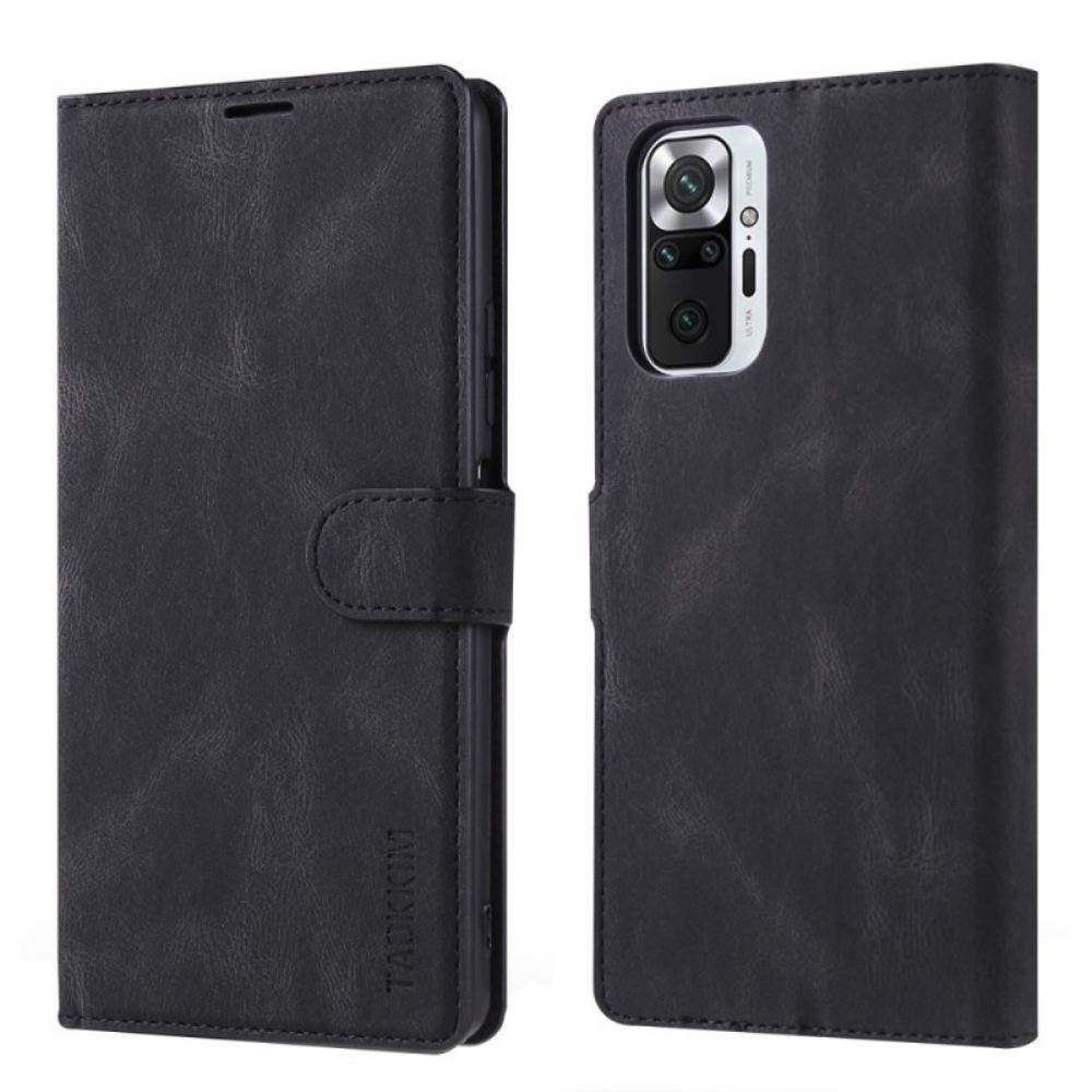 Flipové Pouzdro Na Xiaomi Redmi Note 10 Pro Kožený Styl Taokkim