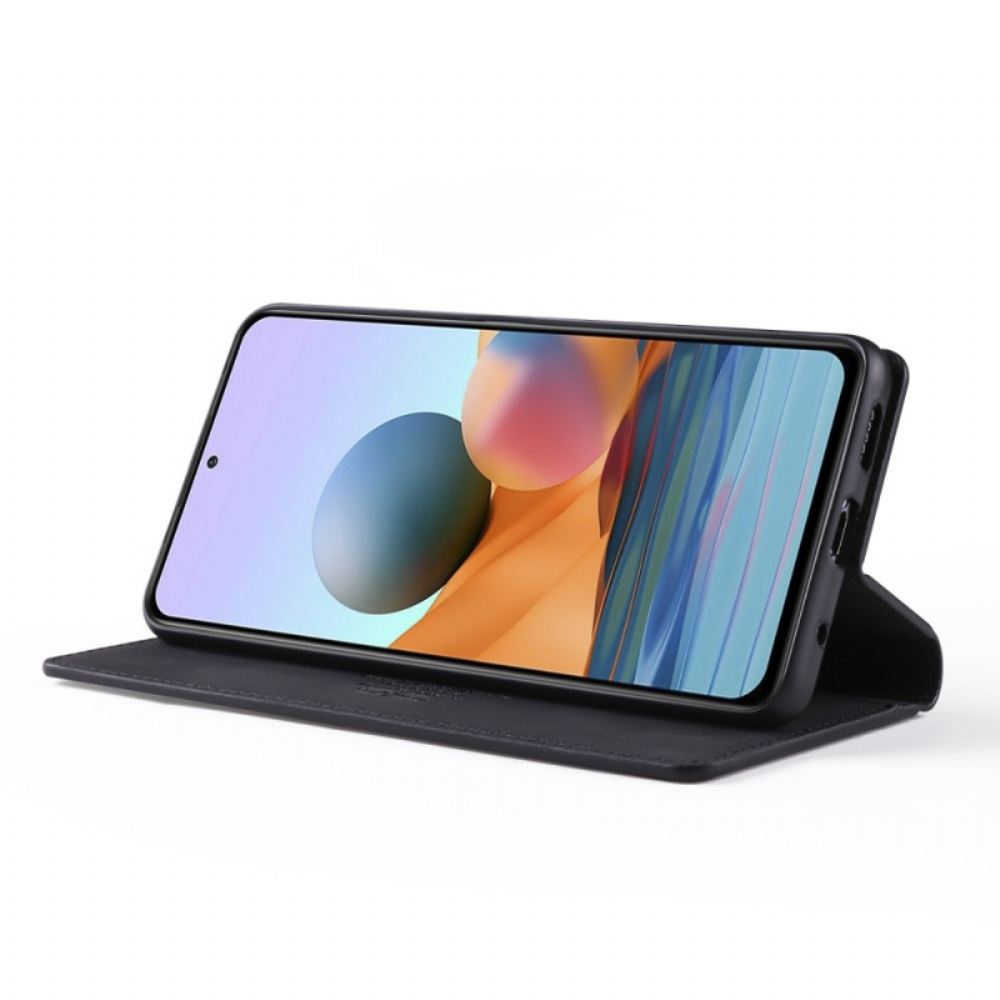 Flipové Pouzdro Na Xiaomi Redmi Note 10 Pro Kožený Styl Taokkim