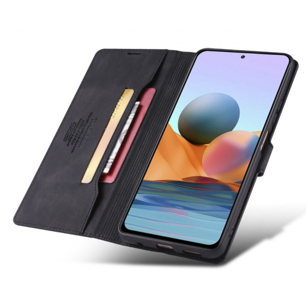 Flipové Pouzdro Na Xiaomi Redmi Note 10 Pro Kožený Styl Taokkim