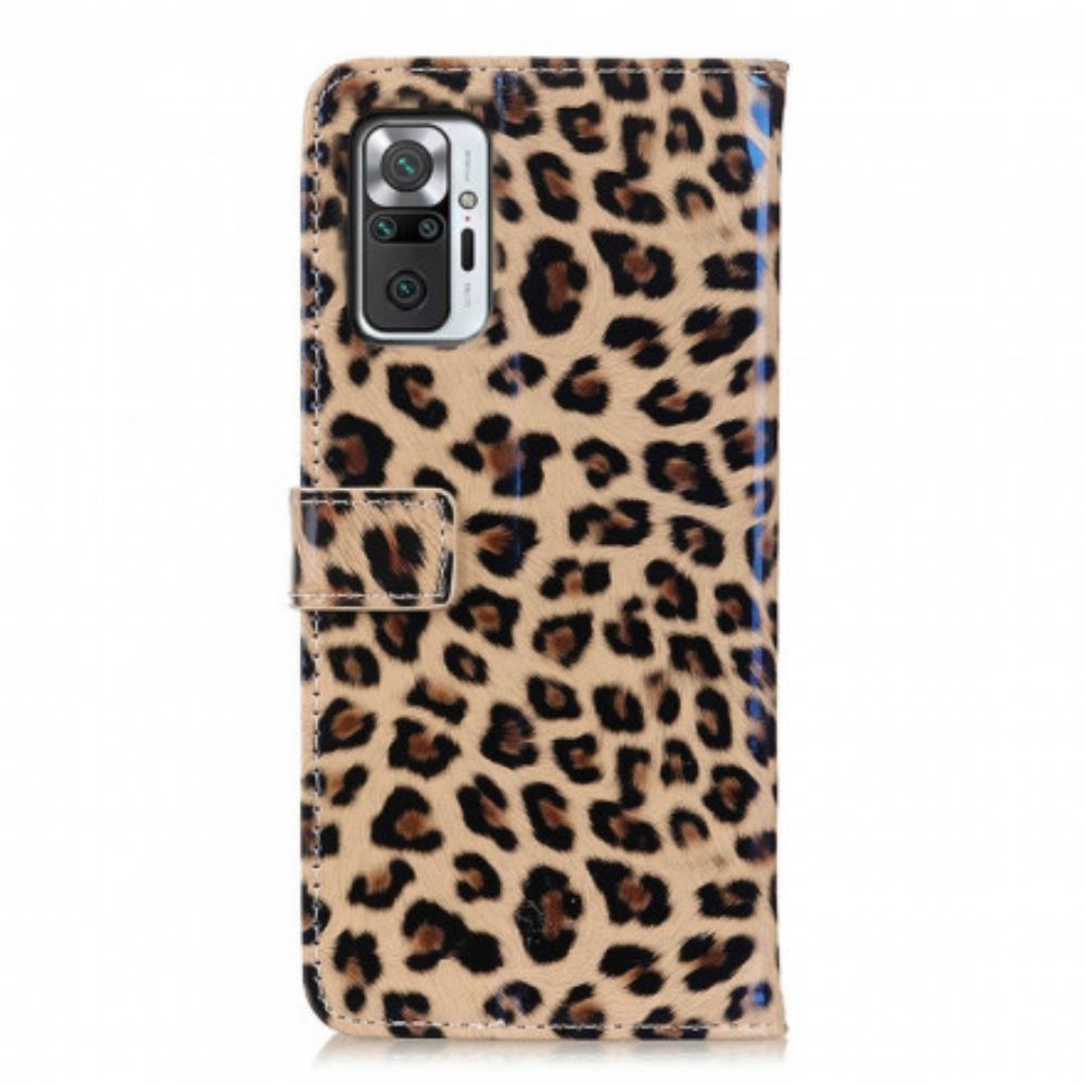 Flipové Pouzdro Na Xiaomi Redmi Note 10 Pro Leopard